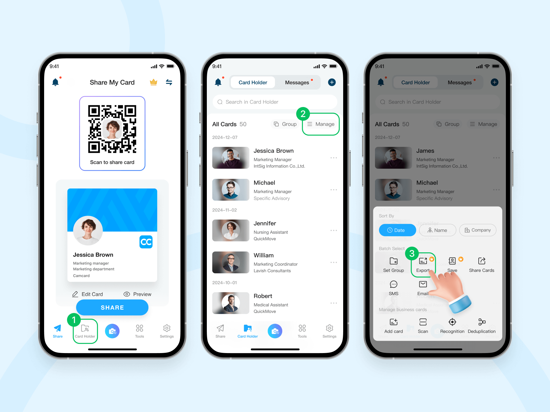 Streamline Your Networking with Business Card Export